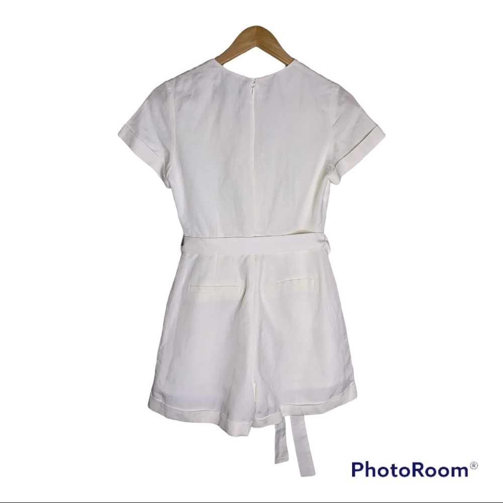Banana Republic Linen blend romper size 0 - Picture 3 of 8